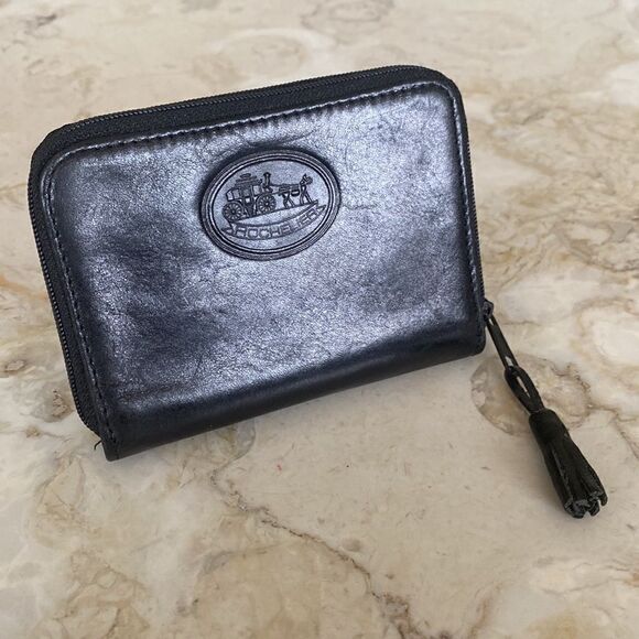 Rochelier Leather Key Wallet Unisex - Picture 2 of 13